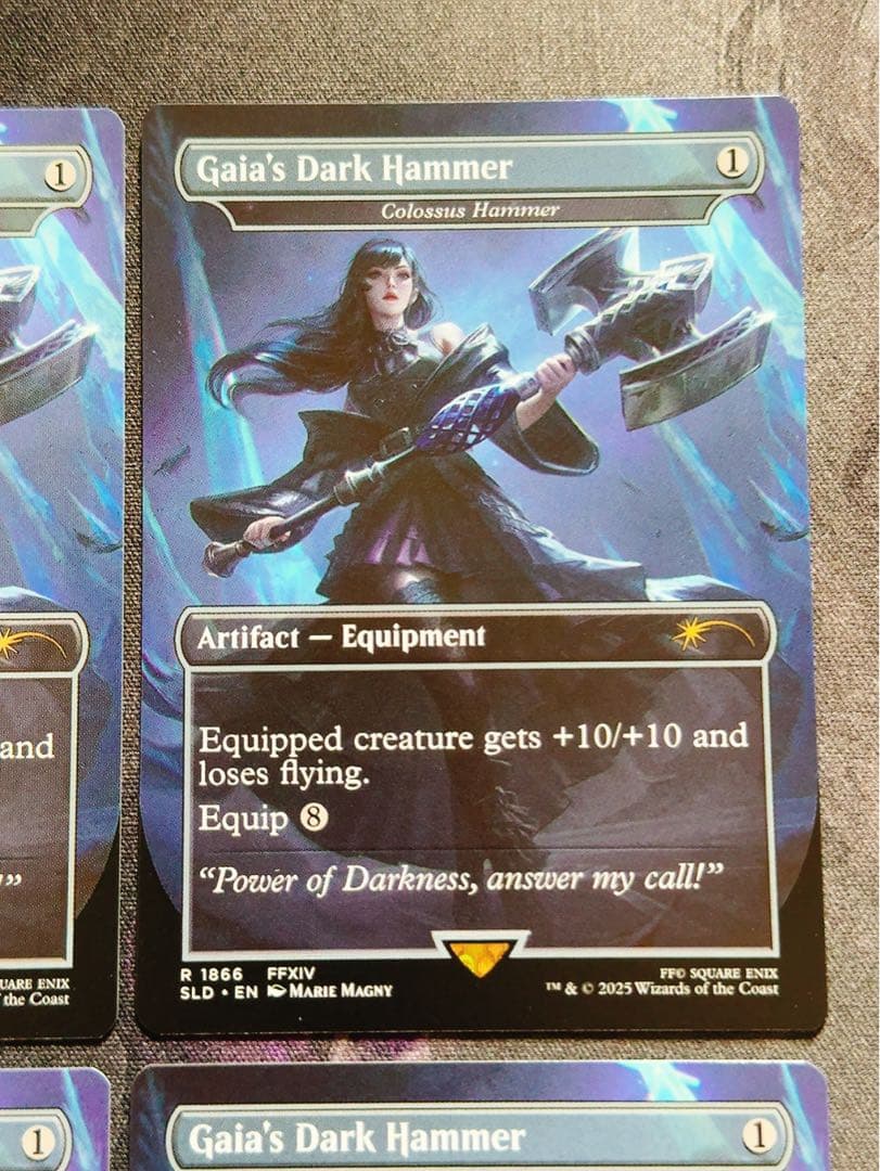 【SLD通常版】ガイアのイポスセスフィラ(巨像の鎚)　英語　4枚セット