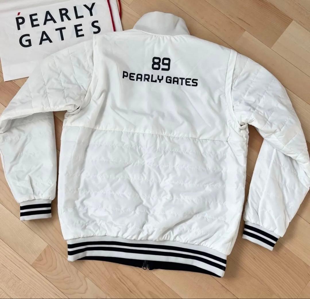 パーリーゲイツ 4WAY ボーダー柄リバーシブルジャケット 正規品 希少7サイズ