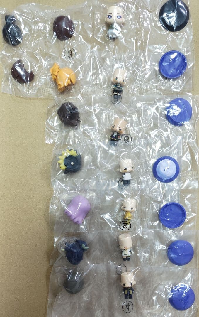 刀剣乱舞 フィギュア こえだらいず すわらせ隊 ラバスト アクスタアクキー