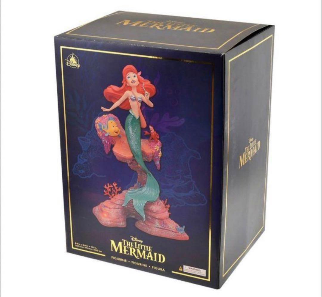 リトルマーメイド アリエル フランダー セバスチャン LEDライト フィギュア