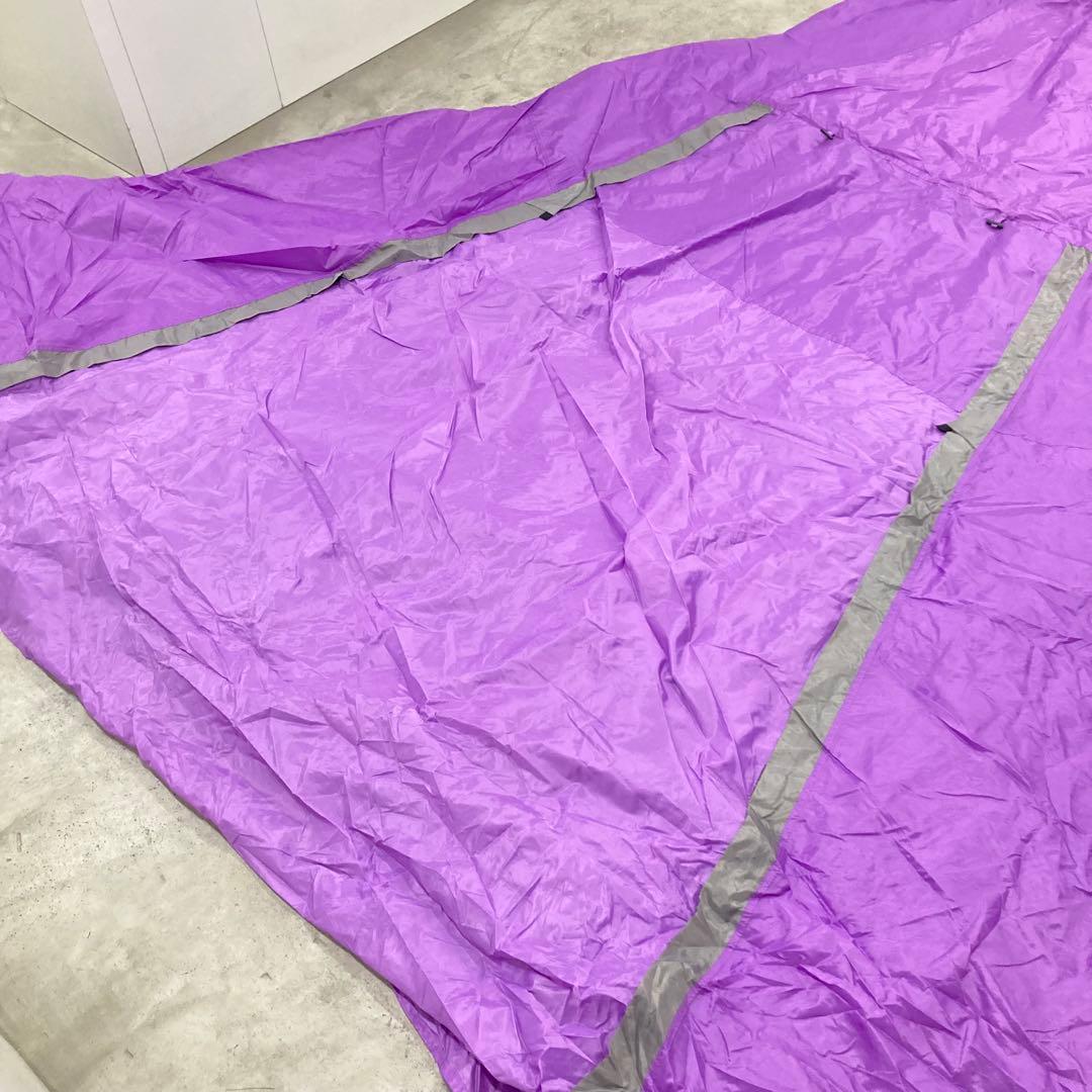 DOD ワンポールテント 8人用　パープル キャンプ レアカラー