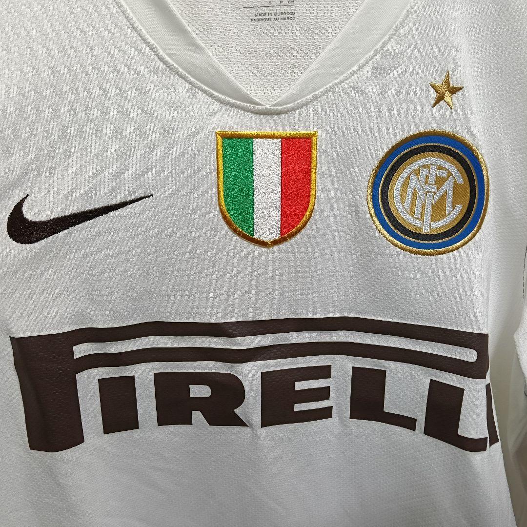 正規品・超美品！ インテル 08-09アウェイユニフォーム スクデットパッチ付き