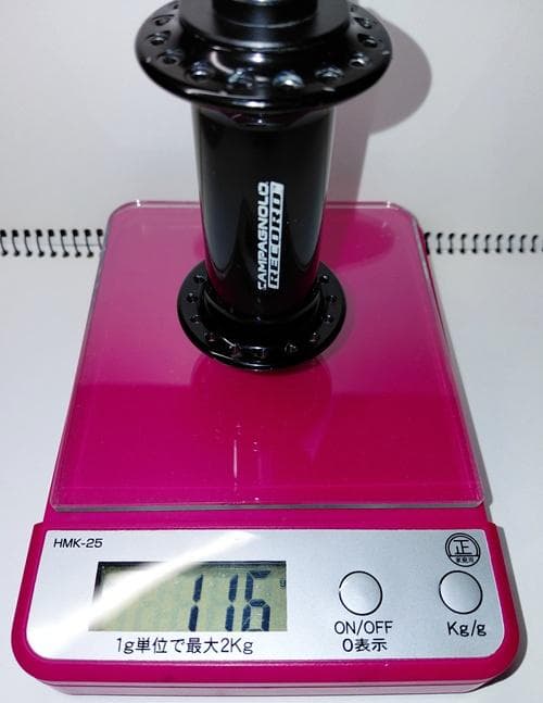 CAMPAGNOLO RECORD ハブ 前後セット 黒 32H