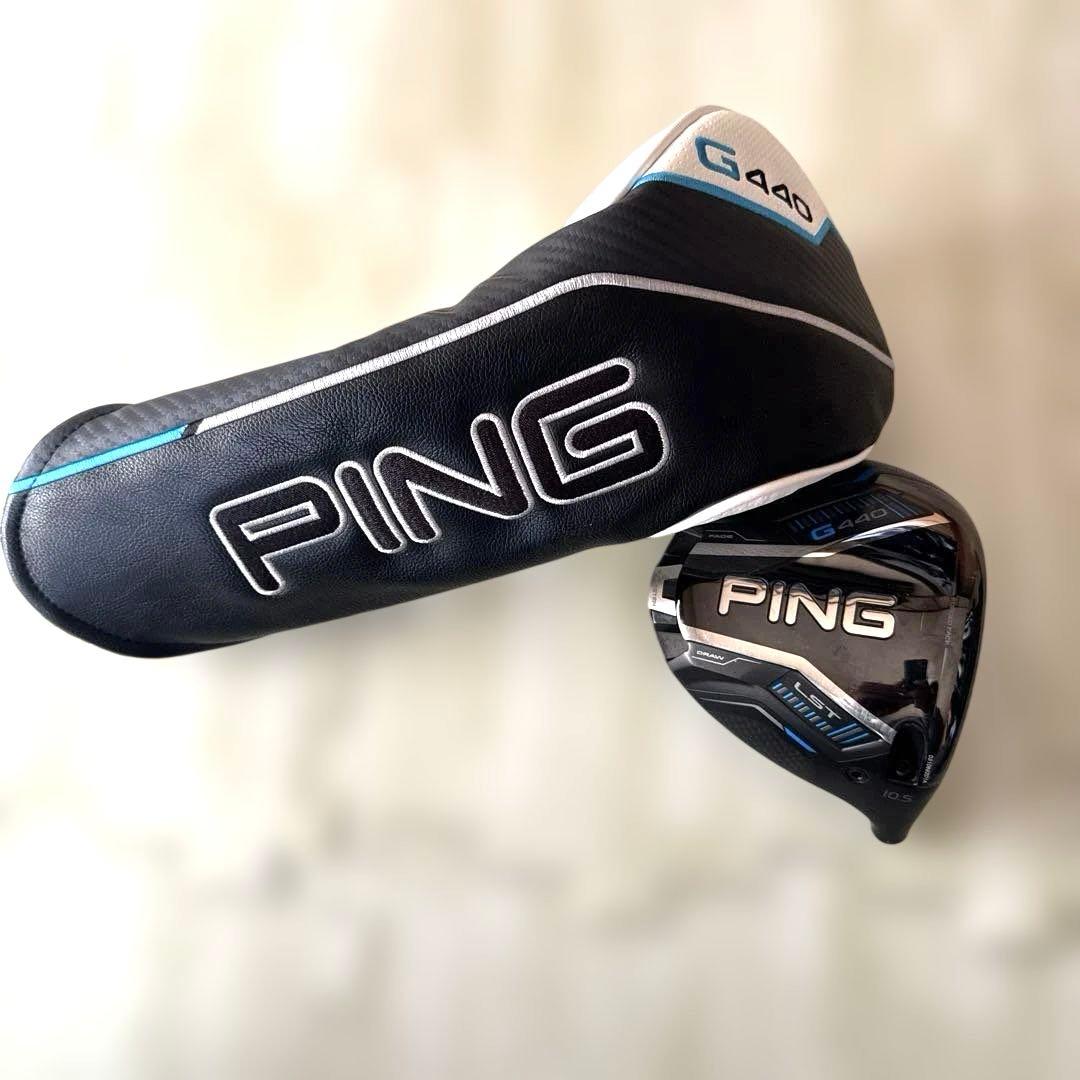 PINGドライバーG440LSTヘッドのみ 10.5度 ヘッドカバー付き