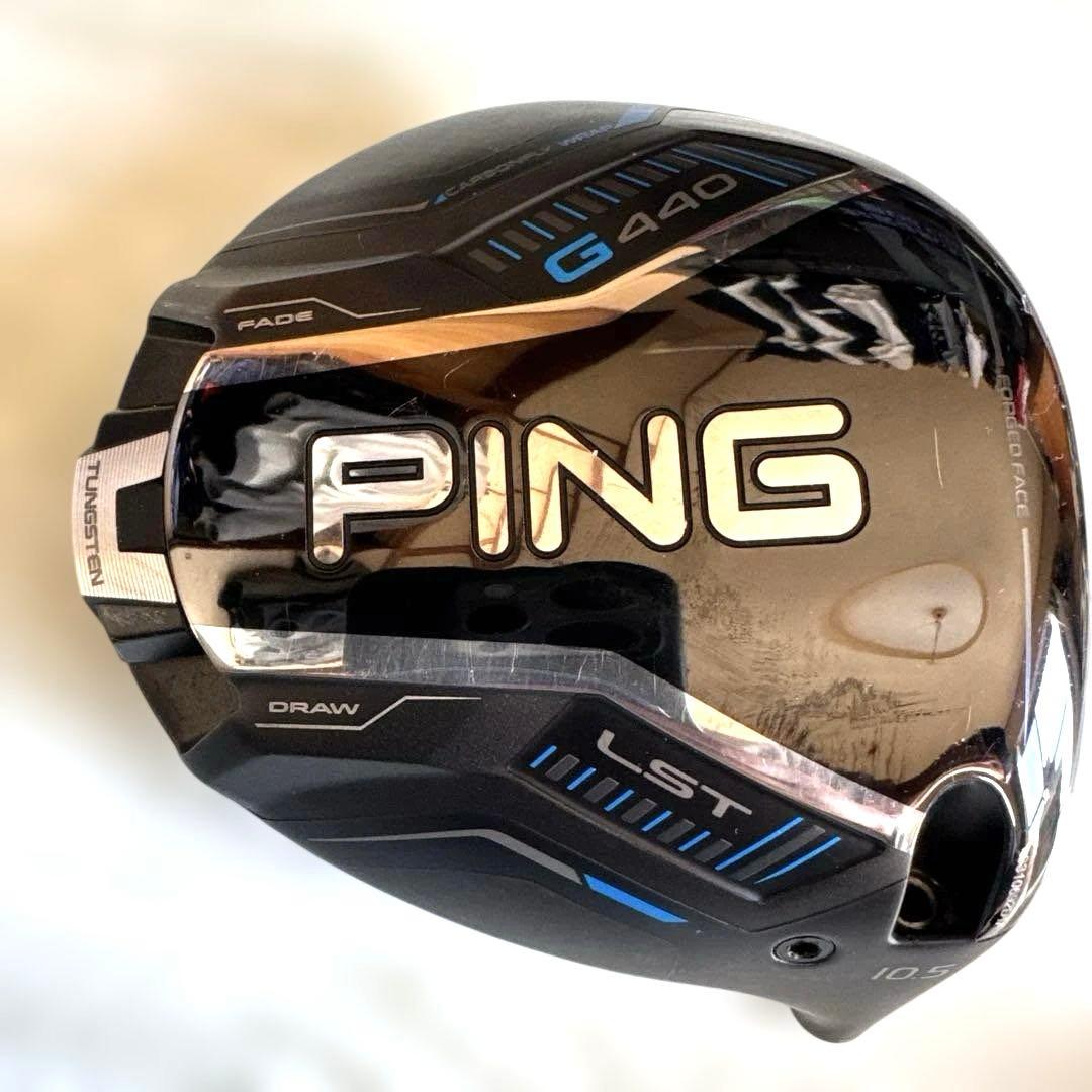 PINGドライバーG440LSTヘッドのみ 10.5度 ヘッドカバー付き