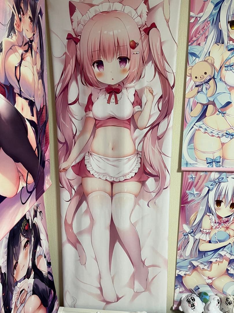 桃豆こまもち 抱き枕カバー みるくちゃん