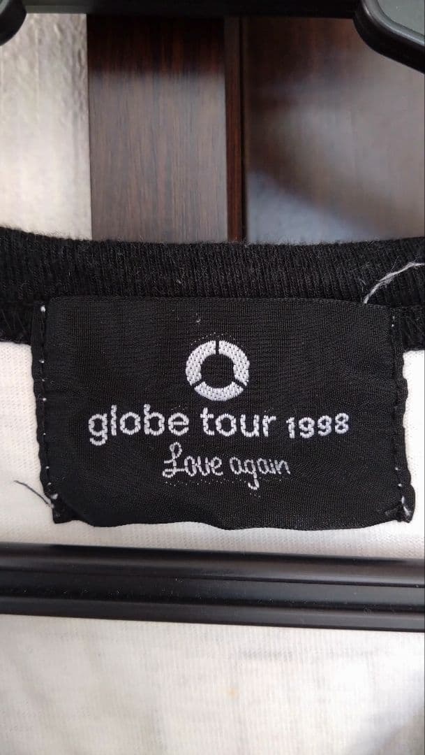 【B級品】希少 globe tour 1998 VネックTシャツ