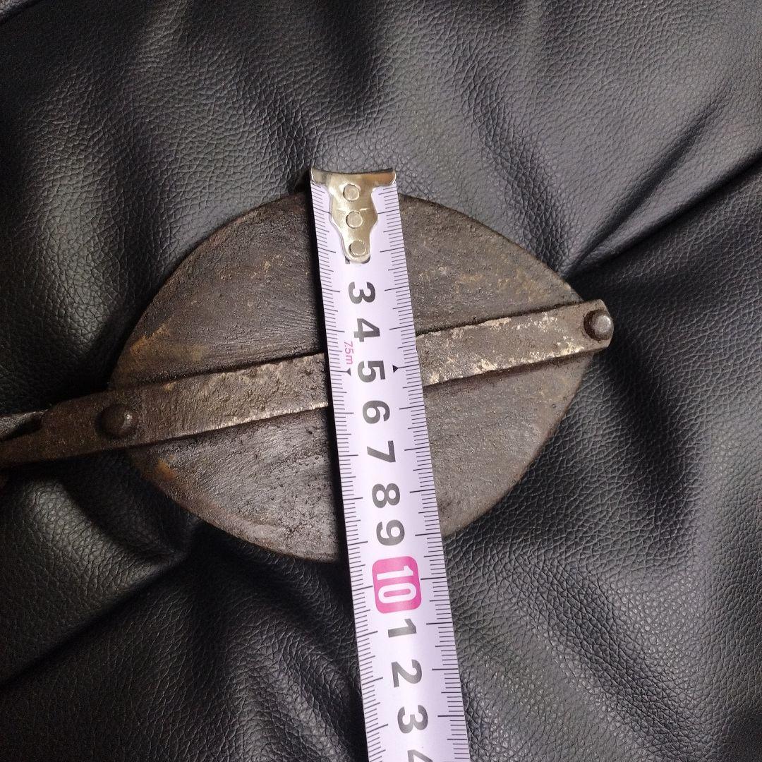 手焼き煎餅焼き器 51cm 昭和レトロ アンティーク 古道具