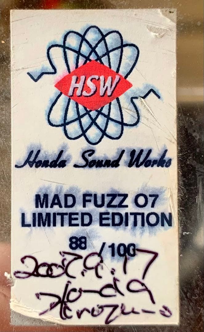 MAD FUZZ 限定版 エフェクター