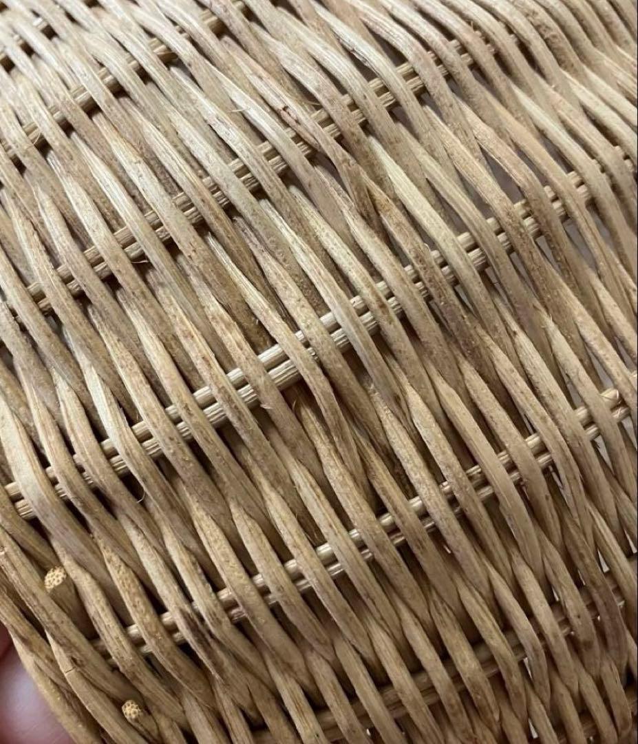 キティ　かご小物入れ　キティ籠　昭和レトロ　キティレア　キティちゃんレトロ