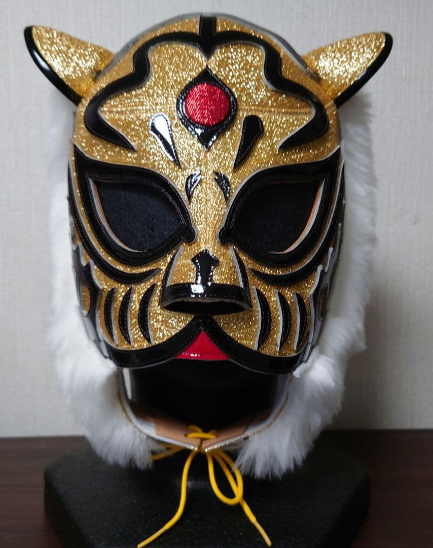 【『闘神』あり大阪伝説】ＹＮ製 初代タイガーマスクのプロレスマスク