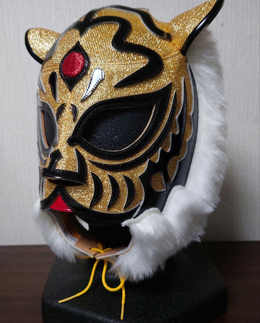 【『闘神』あり大阪伝説】ＹＮ製 初代タイガーマスクのプロレスマスク