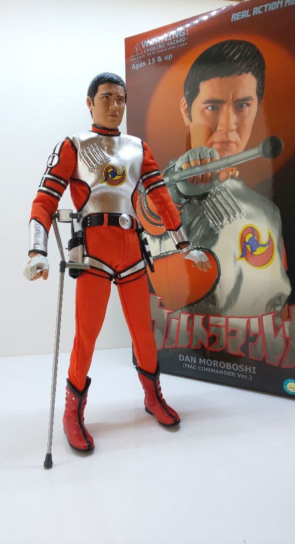 30cm可動✨MAC隊長/モロボシダン❗RAH◆ウルトラマンレオ☘️