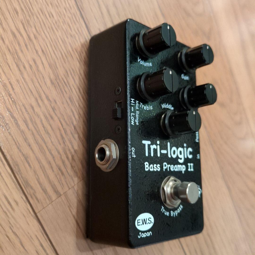 【美品】E.W.S. Tri-Logic Bass Preamp II 18V