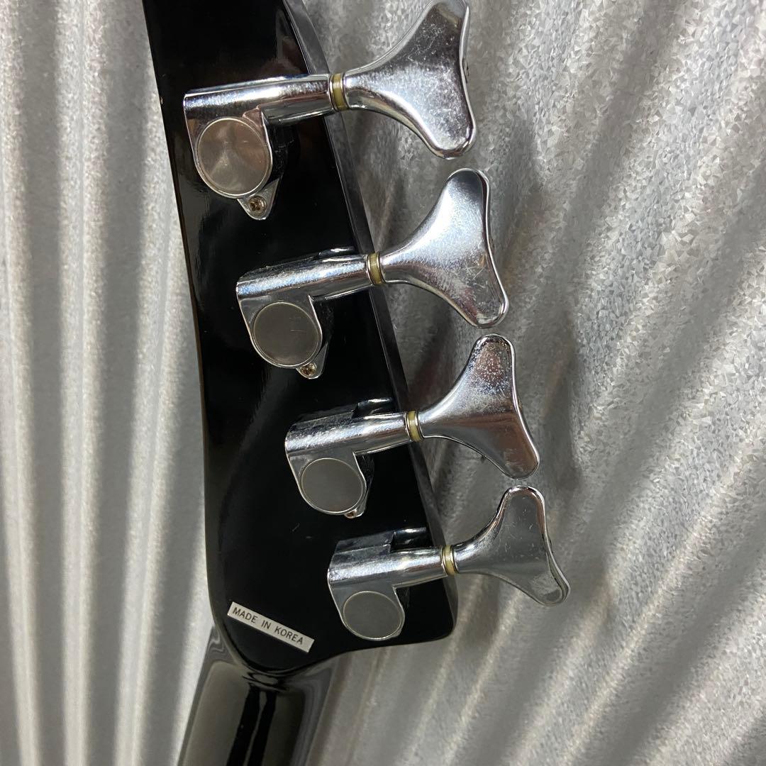 美品⭐️BUSKER'S　エレキベース　ブラック 【5318】