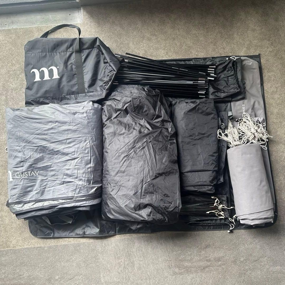 muraco GUSTAV 6P RECTA 2 SPARK テントタープセット