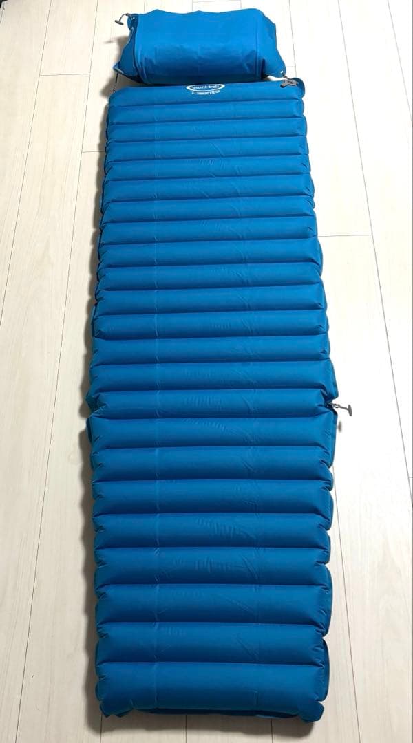 モンベル U.L.エアパッド 150 ピロー・ポンプバッグ付き