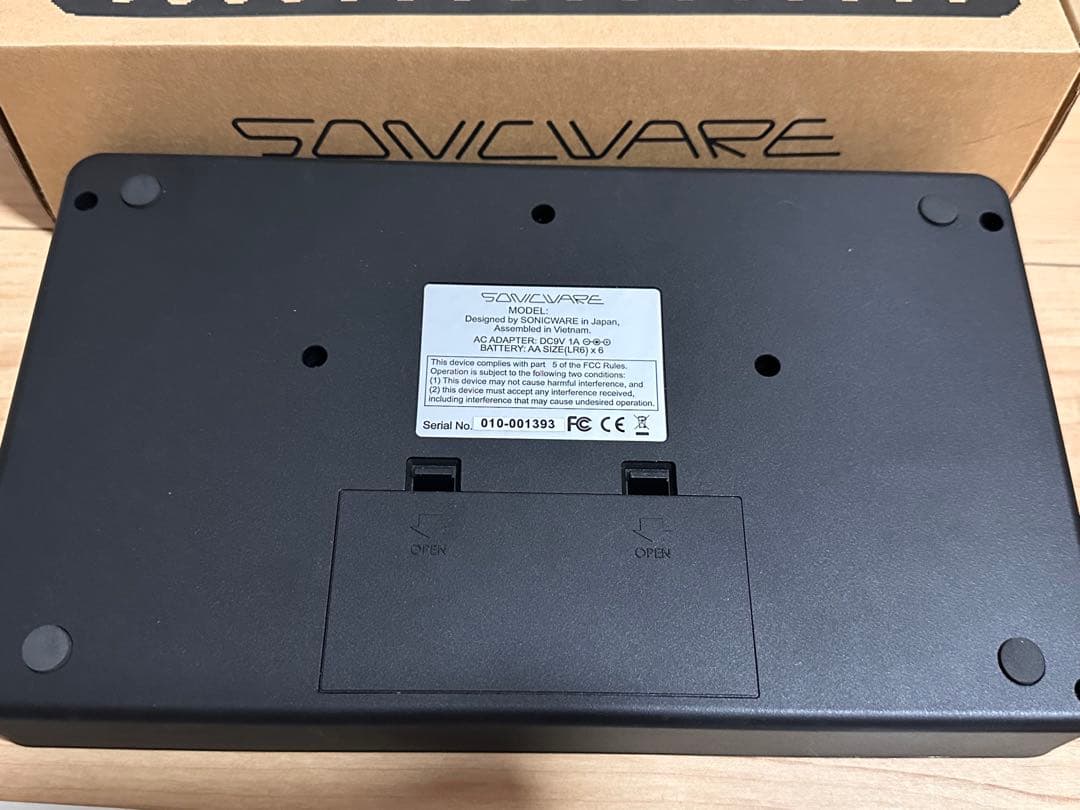 SONICWARE LIVEN 8bit warp 元箱・クイックガイド付