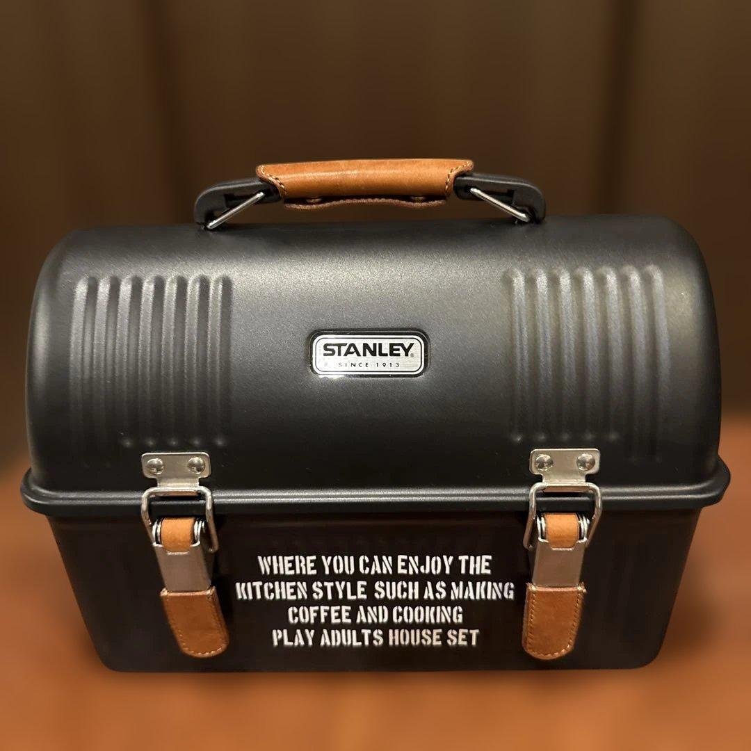 カスタムセット スタンレー ランチボックス　ブラック　9.5L