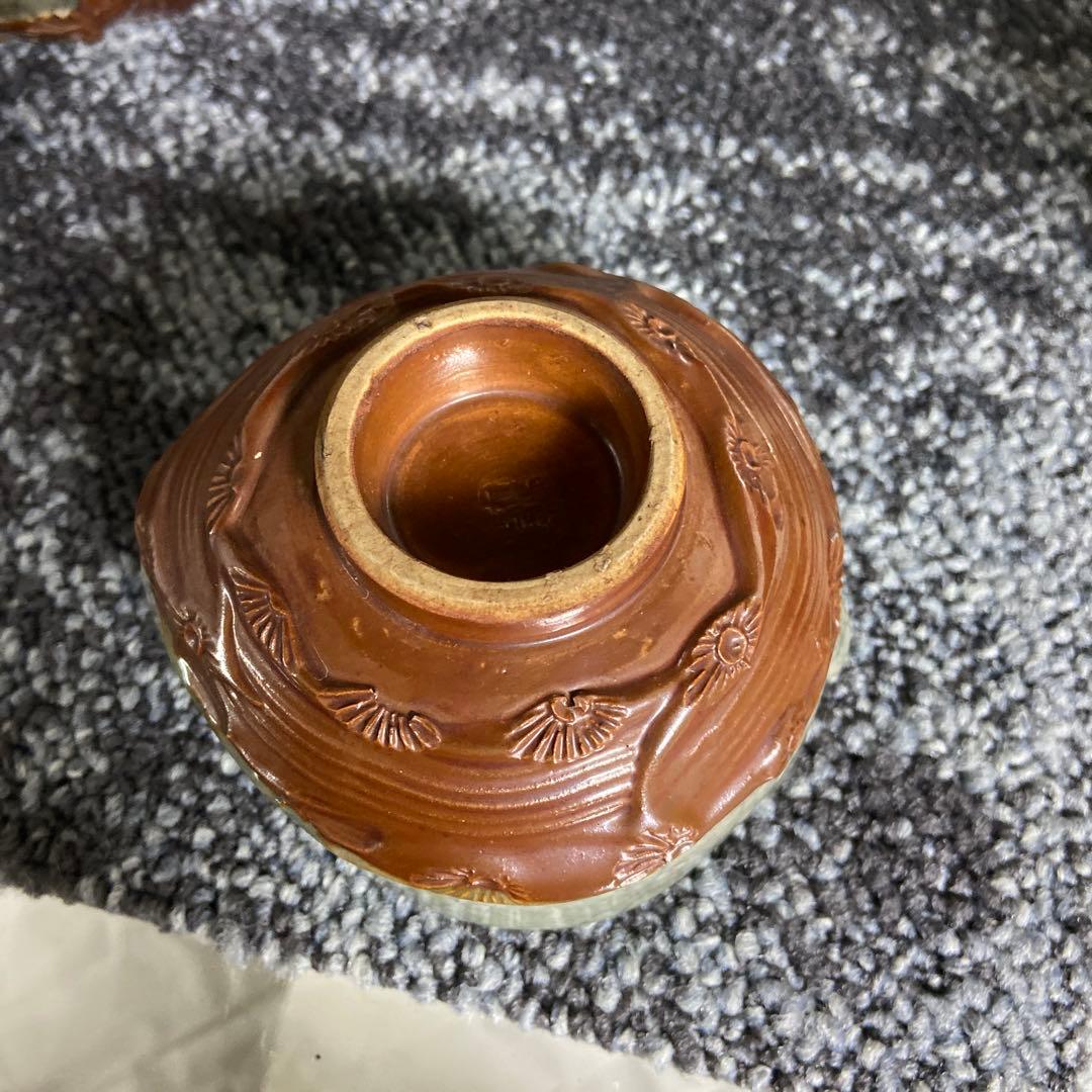 相馬焼　相馬幸山　相馬吉忠　茶器揃い　煎茶揃い　茶器セット　宝瓶　湯さまし　湯呑