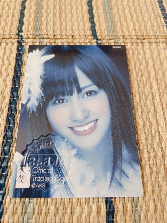 前田敦子　AKB48オフィシャルトレーディングカード　直筆サイン