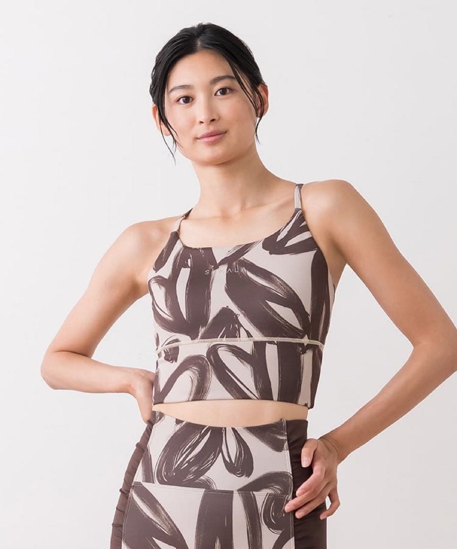 【新品タグ付き】SUKALA ハートプリントセパレートタンクトップ Lサイズ