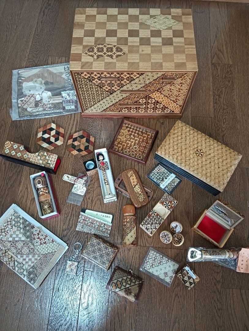 寄木細工27点‼️