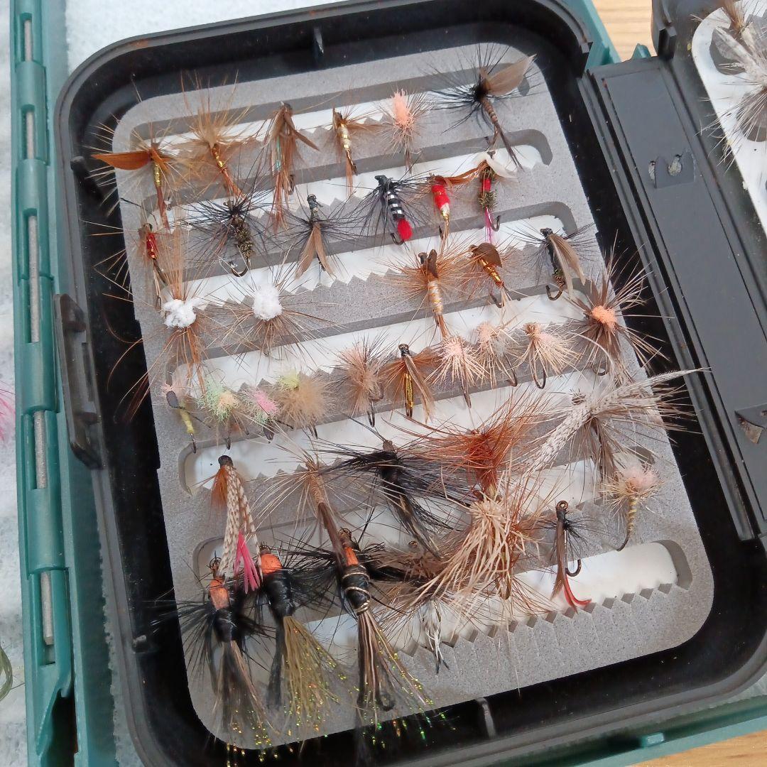 フライ 毛鉤 まとめ売り C&F Design ボックス付き