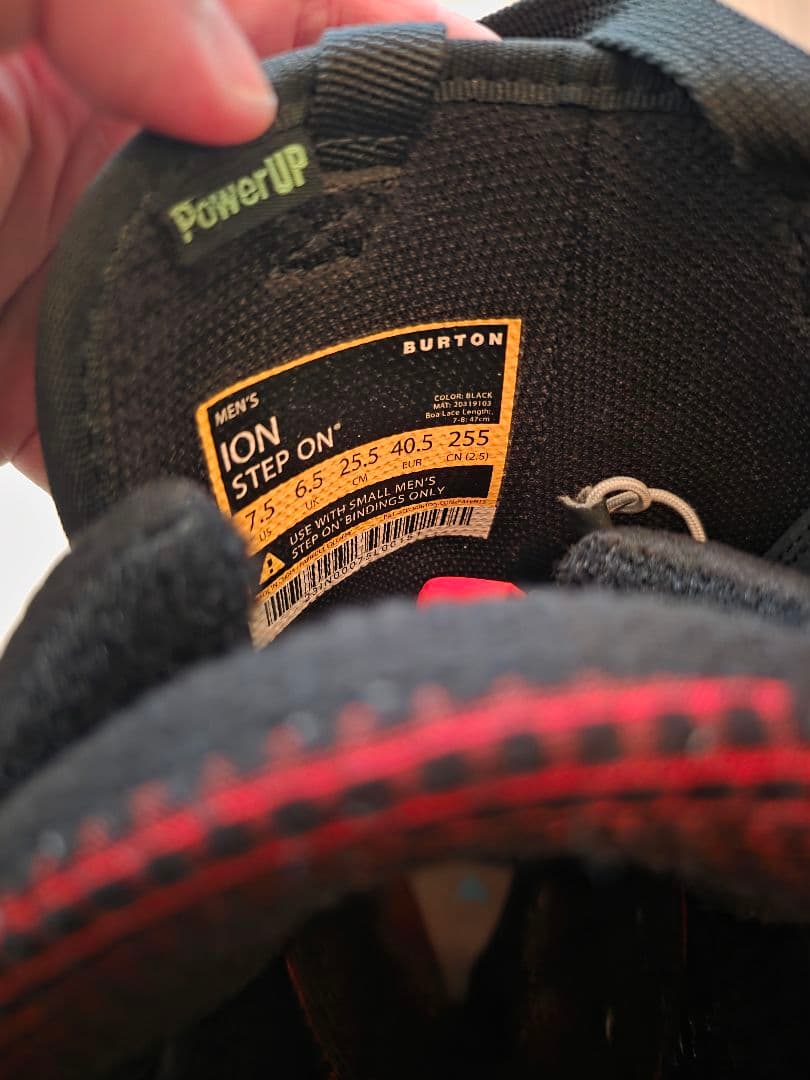 バートンStep Onボアシステムブーツion 25.5