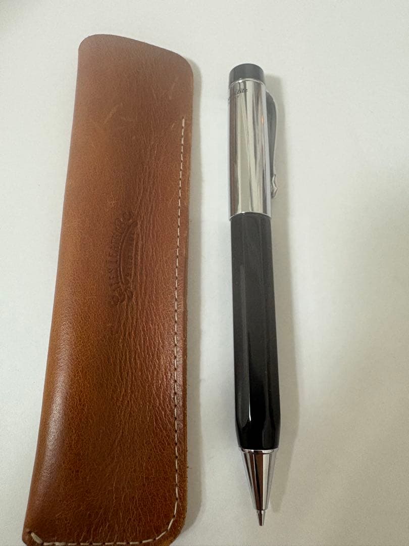 【廃盤・極美品】Kaweco カヴェコ エリート シャーペン レザーケース付き