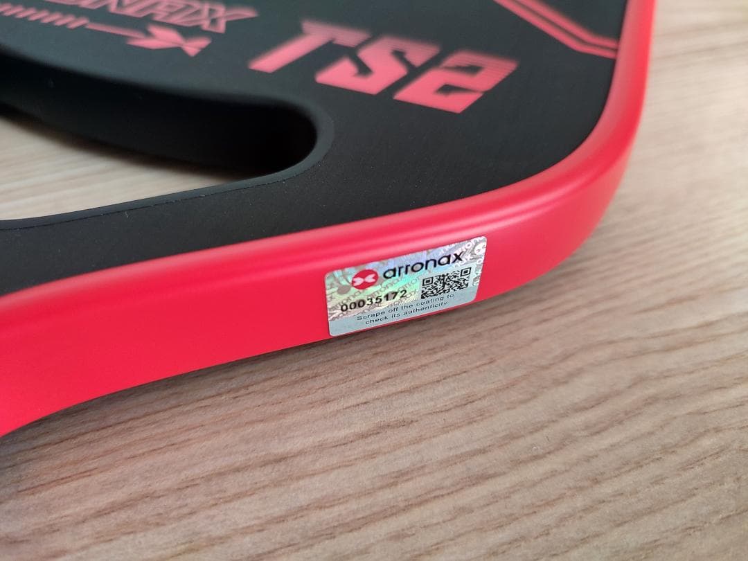USAPA承認 ピックルボール パドル ARRONAX TS2 T700カーボン