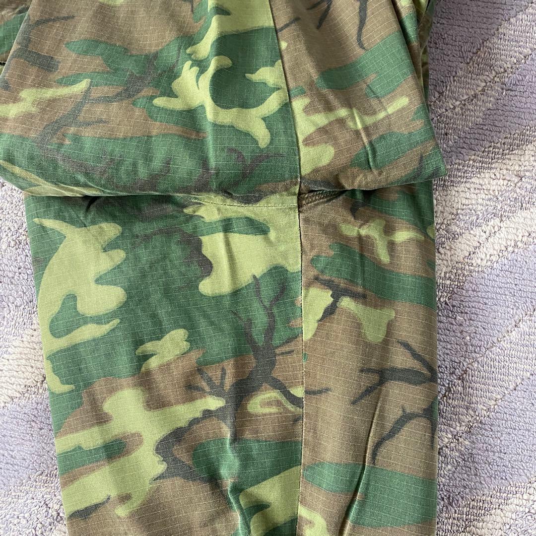US ARMY米軍実物ジャングルファティーグパンツグリーンリーフM65M51