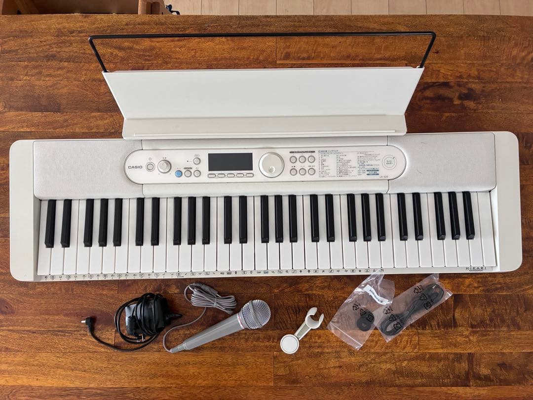CASIO LK-520 キーボードセット光ナビゲーション