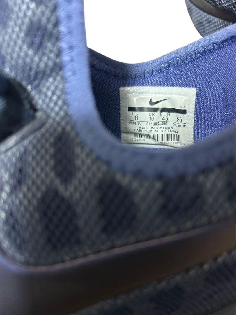 Nike KD 10 ダークブルー バスケットボールシューズ