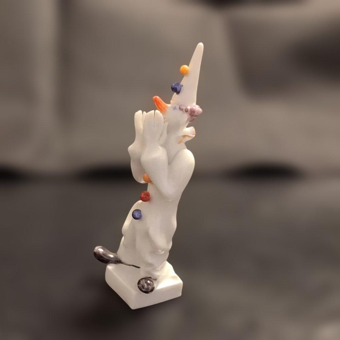 マイセンのクラウンハーモニカ、ピエロです。