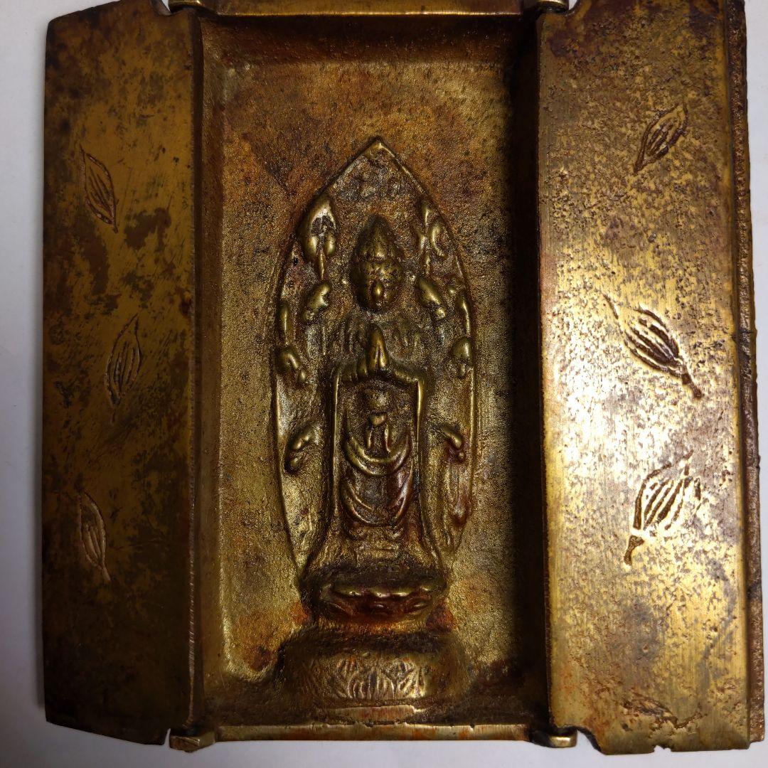 江戸期　骨董品　仏像　観音様