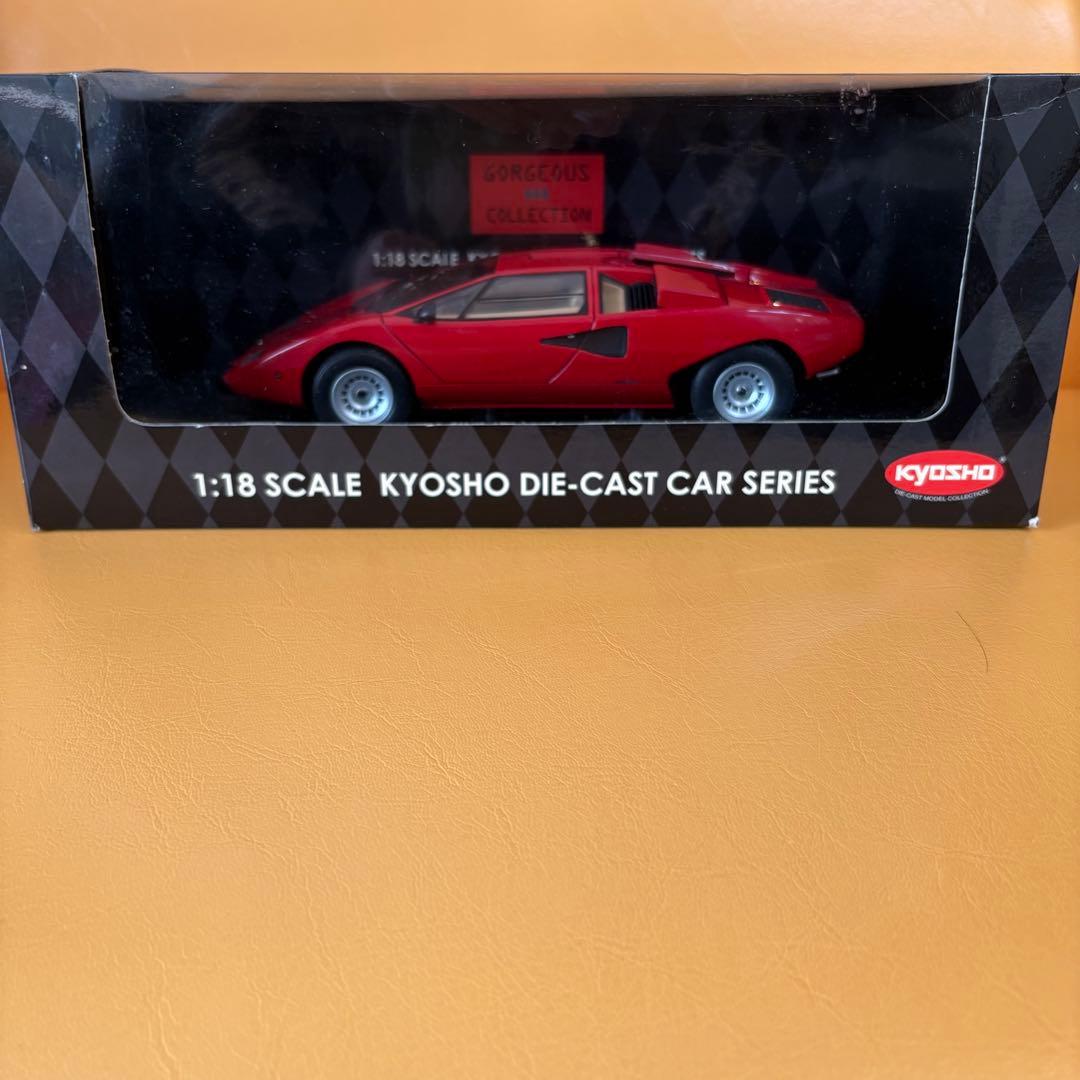 京商 1/18 ランボルギーニ カウンタックLP400 赤