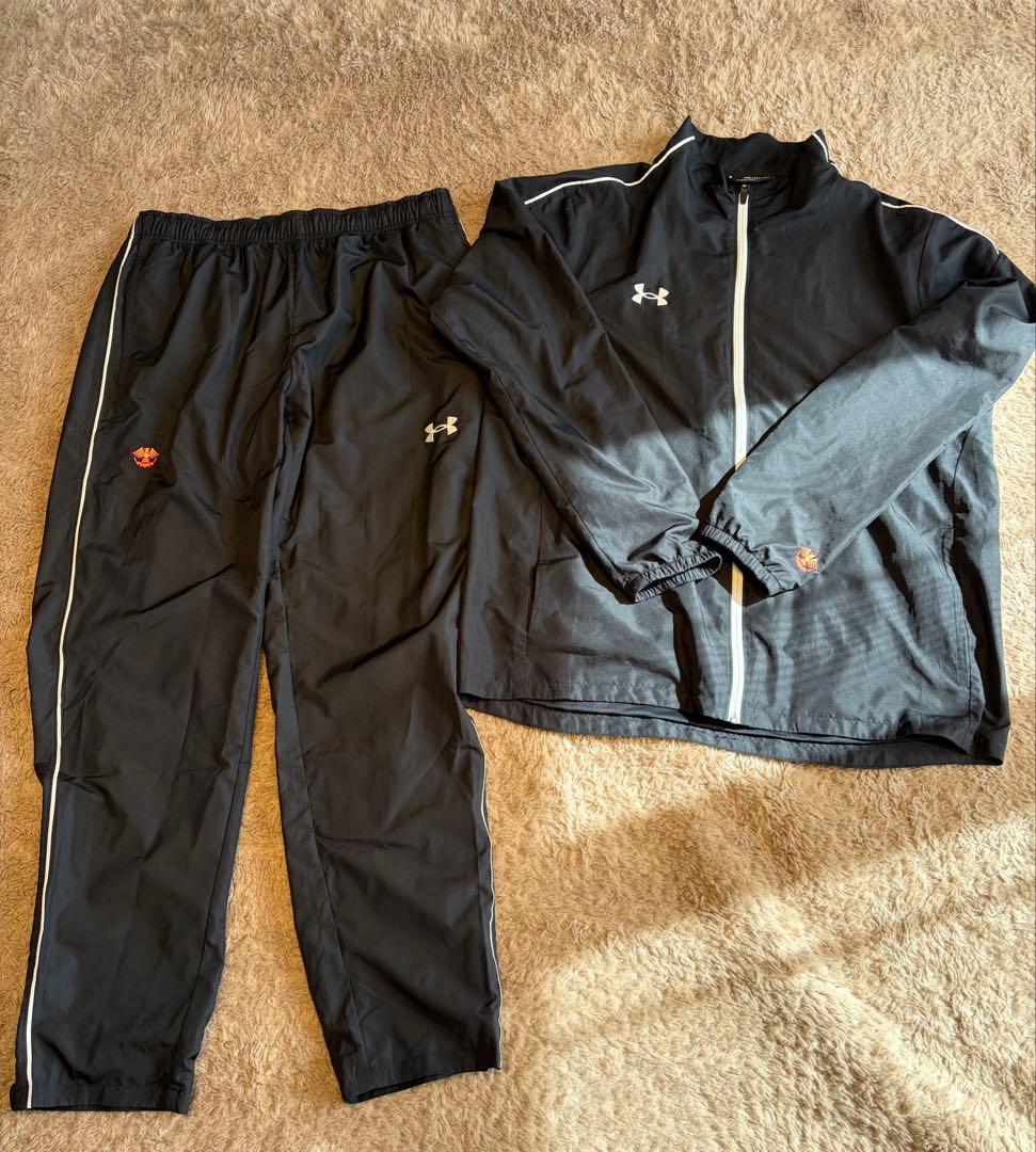 帝京大学ラグビー部　ジャージ上下セット ブラック