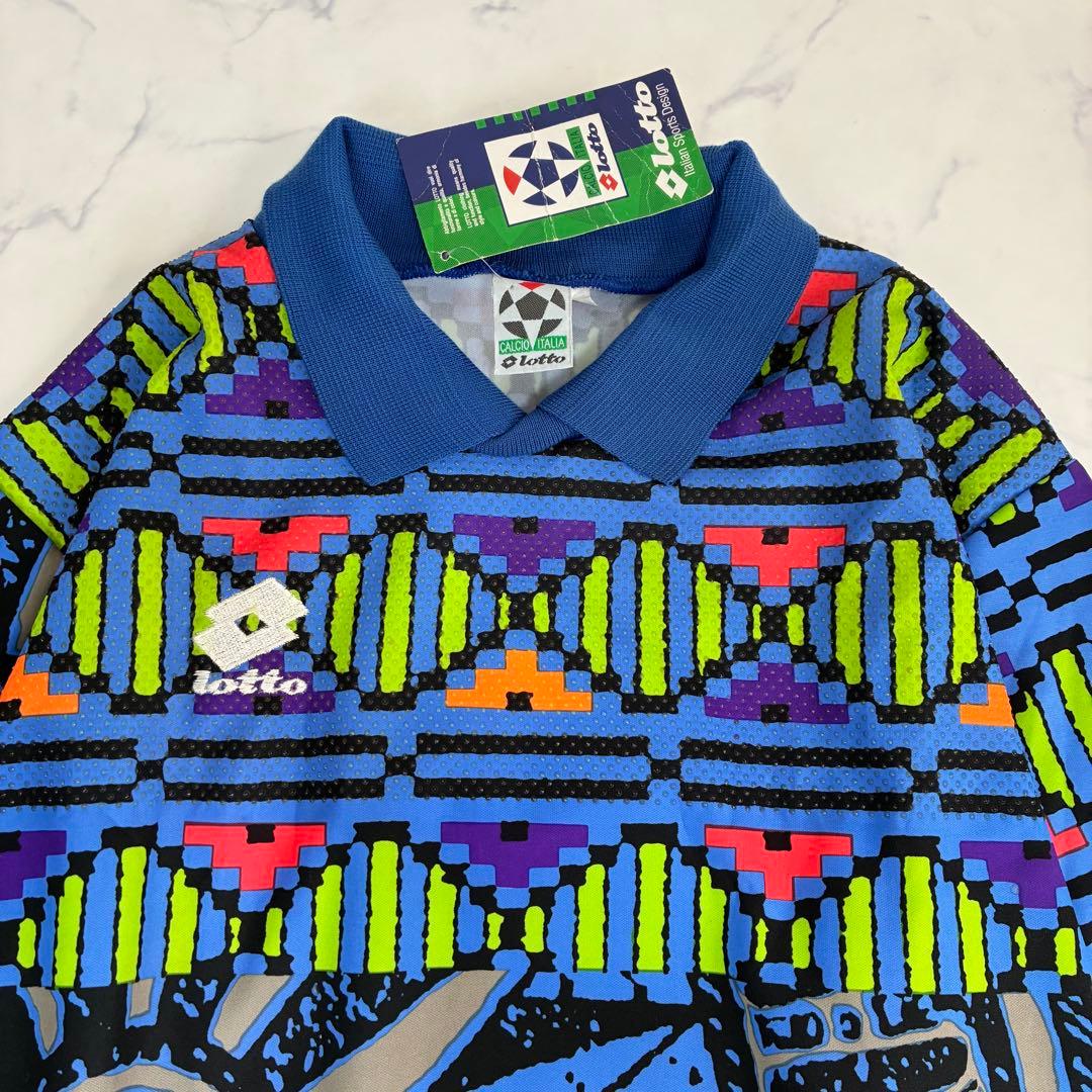タグ付き＆訳あり　lotto　キーパーシャツ　90年代 ヴィンテージ　イタリア製