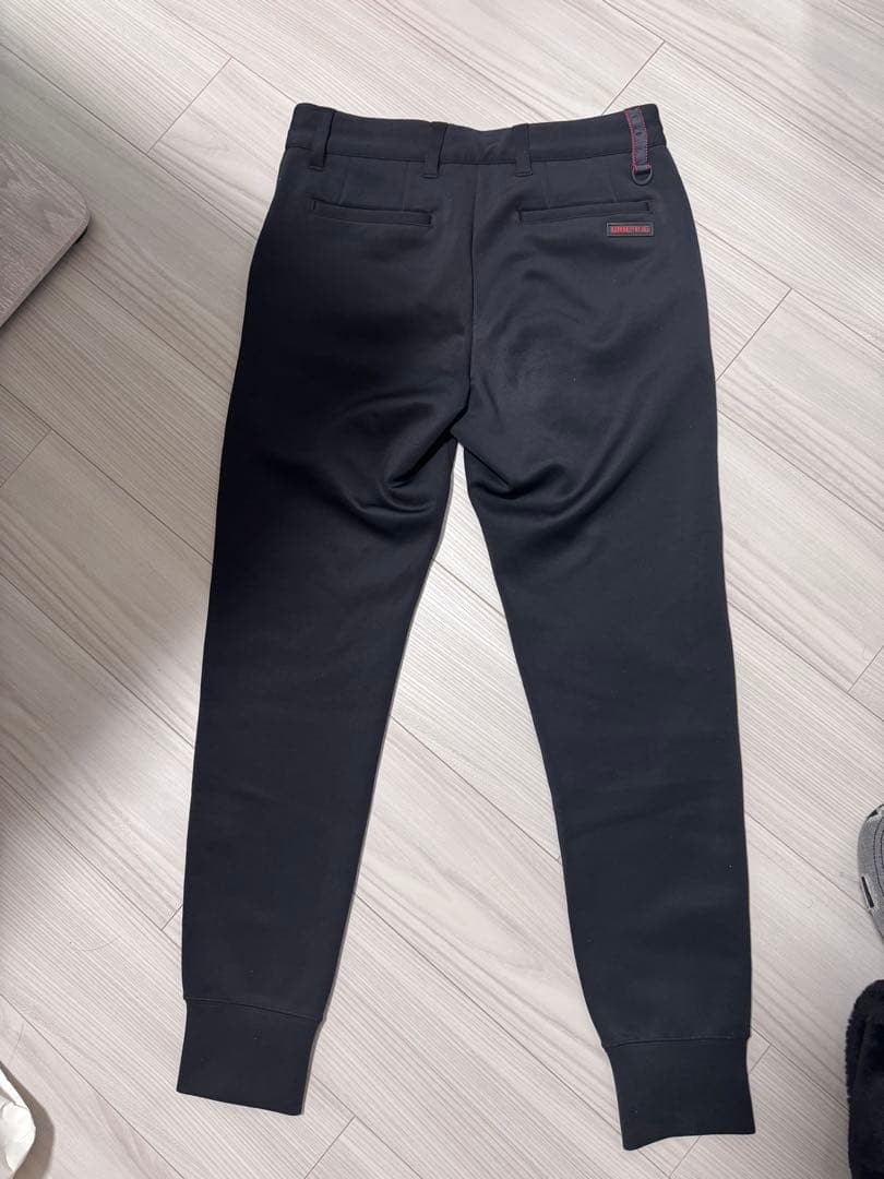 BRIEFING ブラックジョガーパンツ　S