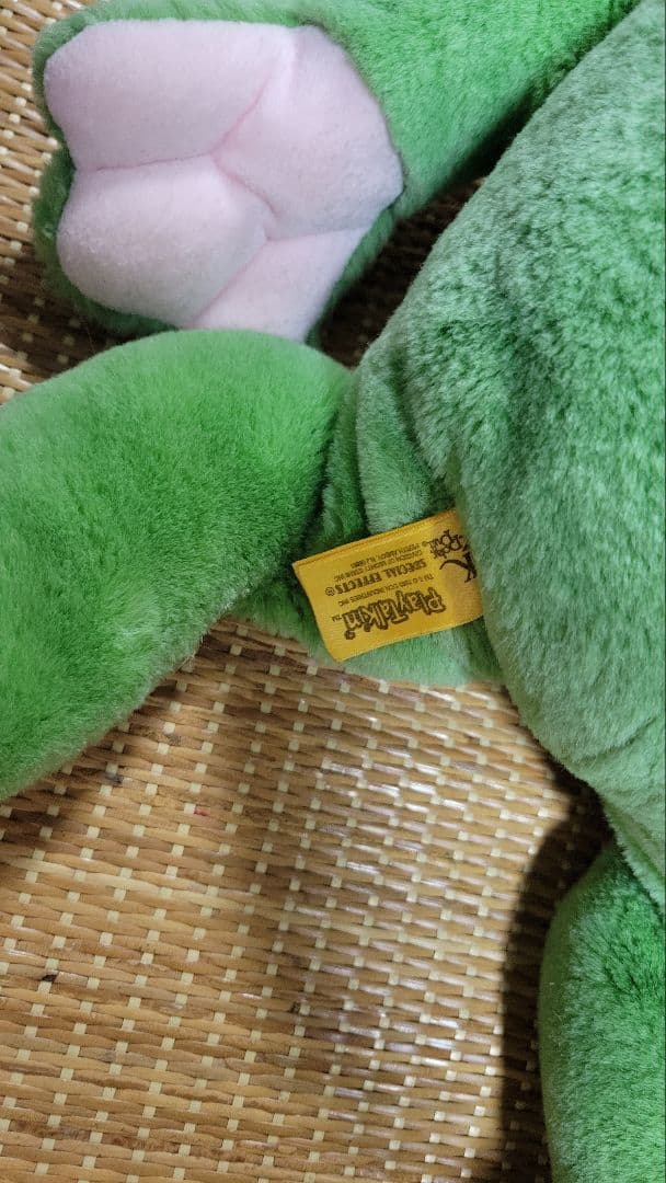 プレイトーキン カエル ぬいぐるみ ビッグサイズ パペット ヴィンテージ 希少品