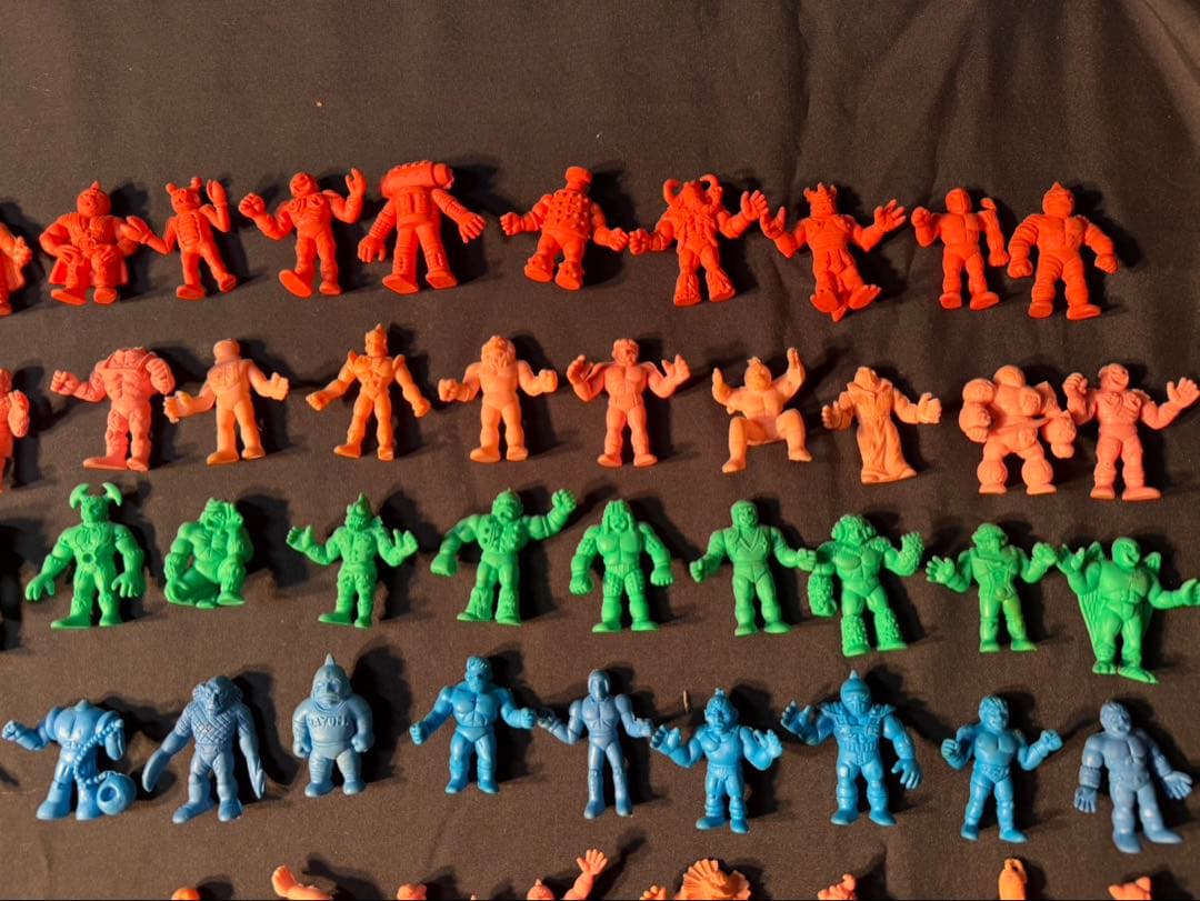 キン肉マン　キン消し　消しゴム　120体　当時物　まとめ売り　フィギュア