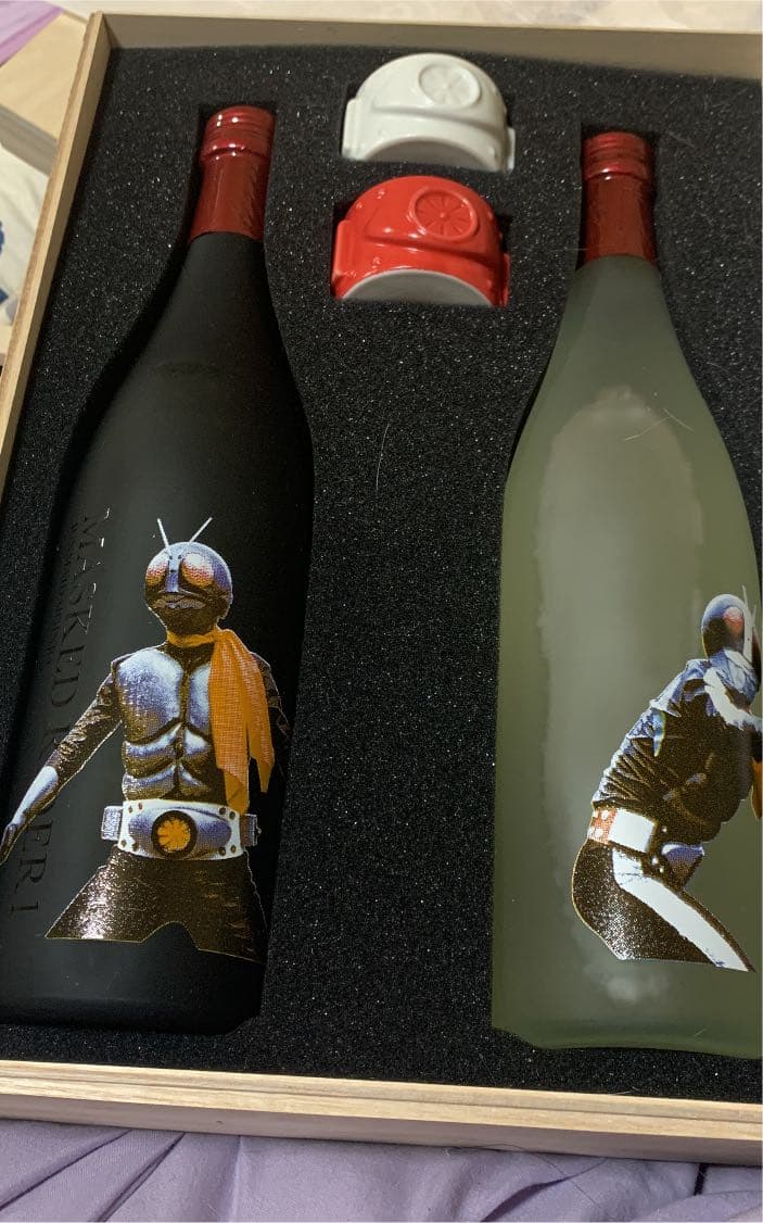 仮面ライダー大吟醸、一号2号の限定品になります。