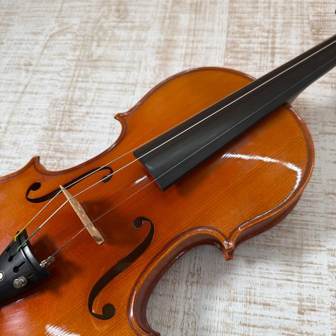 K.Shimora バイオリン No.90 4/4 1996年 ドイツ製 虎杢