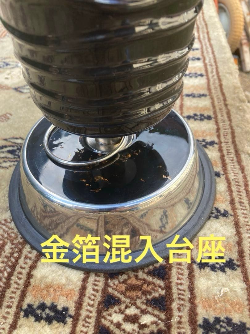 極2 小型猛禽パーチ，ファルコンブロック（ブラック金箔）