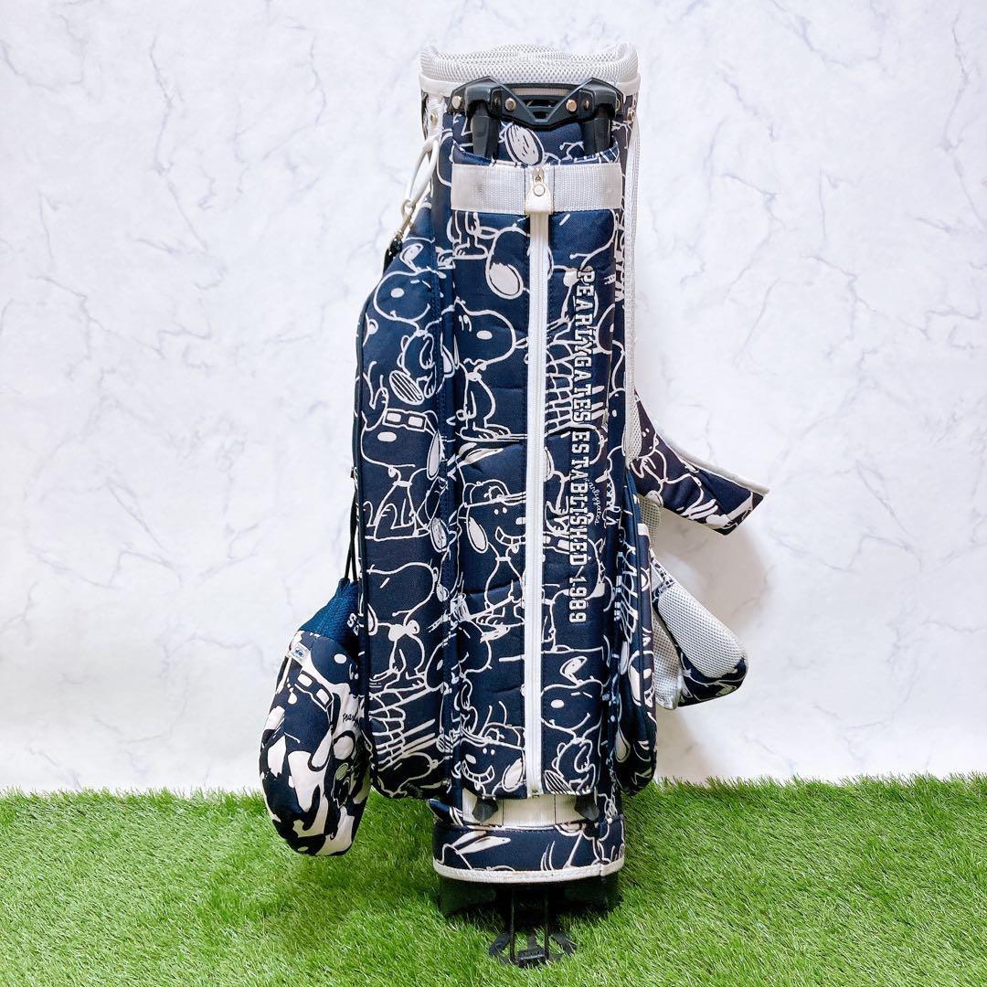 パーリーゲイツ　コラボスヌーピー　限定キャディバッグ　ゴルフクラブケース