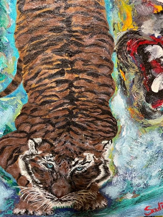 ⭐️絵画　アート　soulアート 魂art 【◉魔除け】