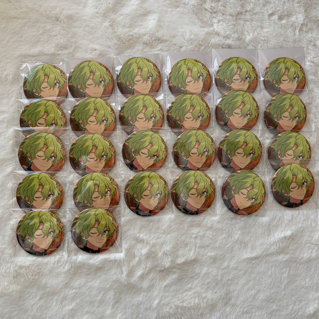 巴日和　缶バッジ