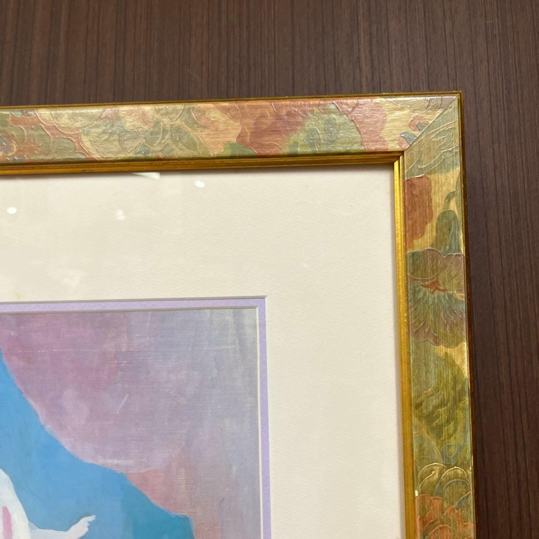 Marie Laurencin作　 【レダと白鳥】