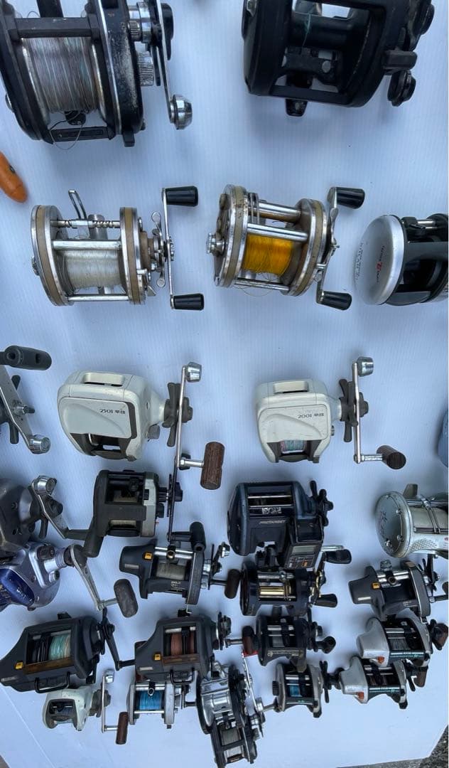 ダイワ　シマノ　RYOBI 両軸リール　船釣り　棚センサー　早技